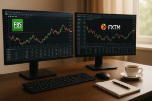مقارنة شاملة: FBS ضد FXTM - أيهما أفضل للمتداول السعودي؟